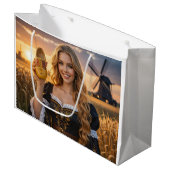 NETHERLANDS - DUTCH ラージペーパーバッグ (正面アングル)