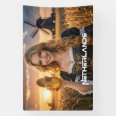 NETHERLANDS - DUTCH 横断幕 (縦)