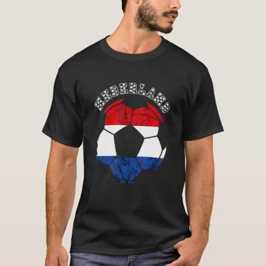 Netherlands Dutch Pride Nederland Dutch Soccer Hol Tシャツ (正面)