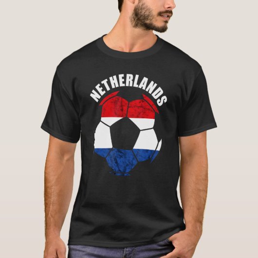 Netherlands Dutch Pride Netherlands Soccer Player  Tシャツ (正面)