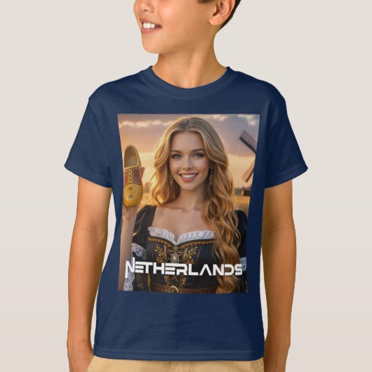 NETHERLANDS - DUTCH Tシャツ (正面)