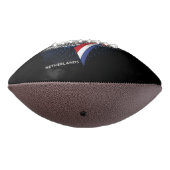 Netherlands flag アメリカンフットボール (回転270)