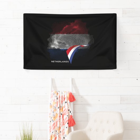 Netherlands flag 横断幕 (インサイチュ)