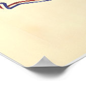 Netherlands Holland Dutch Amsterdam Vintage Travel ポスター (角)