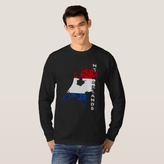 Netherlands Holland Dutch Pride Netherlands Flag D Tシャツ (正面フル)
