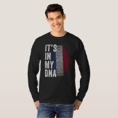Netherlands It's In My DNA Dutch Fingerprint Holla Tシャツ (正面フル)