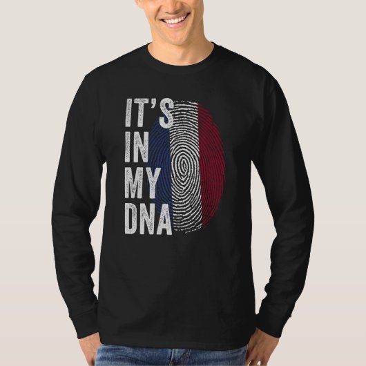 Netherlands It's In My DNA Dutch Fingerprint Holla Tシャツ (正面)