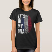 Netherlands It's In My DNA Dutch Fingerprint Holla Tシャツ (正面)