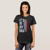 Netherlands It's In My DNA Dutch Fingerprint Holla Tシャツ (正面フル)