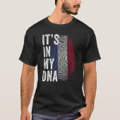 Netherlands It's In My DNA Dutch Fingerprint Holla Tシャツ (正面)