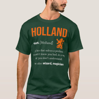 Netherlands Oranje Amsterdam Dutch Flag Holland Tシャツ