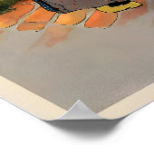 Netherlands Route Sacramento River USA Vintage ポスター (角)