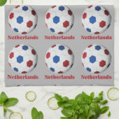 Netherlands Soccer キッチンタオル (折り畳み)