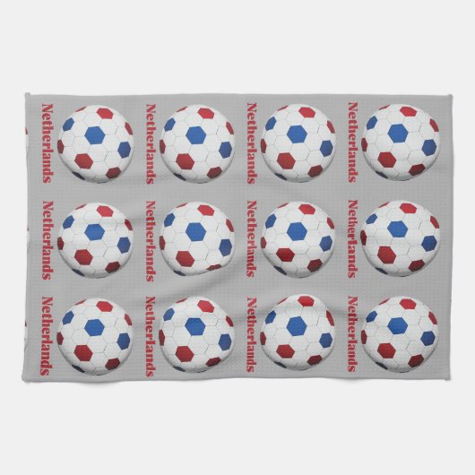 Netherlands Soccer キッチンタオル (横)