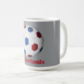 Netherlands Soccer コーヒーマグカップ (正面右)
