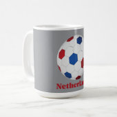 Netherlands Soccer コーヒーマグカップ (正面左)