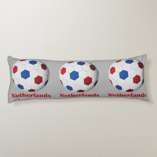 Netherlands Soccer ボディピロー (裏面)