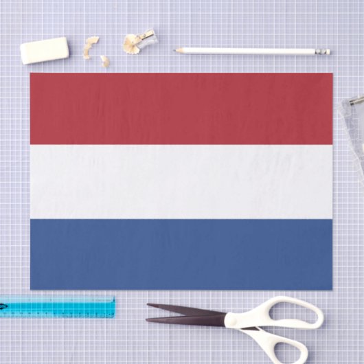 Netherlands tissue paper, Dutch Flag tissue paper 薄葉紙 (クラフト)
