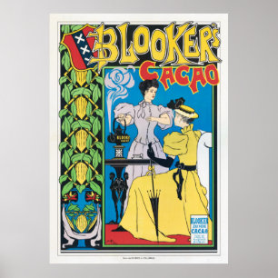 Netherlands Vintage Advertising Poster Restored ポスター