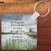 Netherlands windmill Holland Memorial Keepsake  キーホルダー (裏面)
