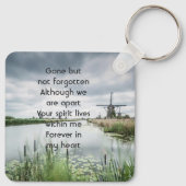 Netherlands windmill Holland Memorial Keepsake  キーホルダー (裏面)