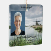 Netherlands windmill Holland  Memorial Keepsake  セラミックオーナメント (右)