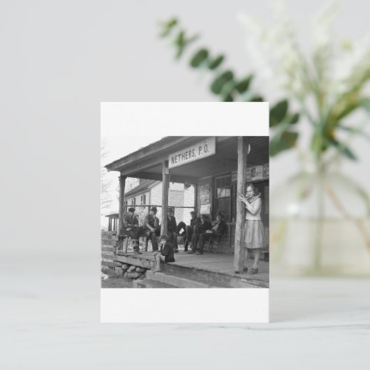 Nethers, 1935の郵便局 ポストカード (スタンド正面)