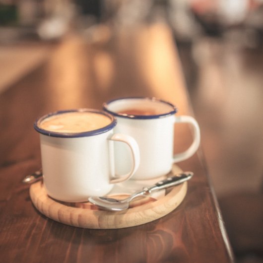 Nette Geste: „Für dich, weil Kaffee.“ Mitbringsel. マグカップ