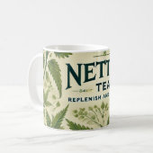 Nettle Tea AIアート コーヒーマグカップ (正面左)