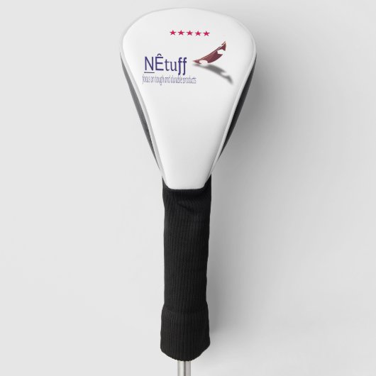 NEtuff – 丈夫で耐久性あり  ゴルフヘッドカバー (正面)