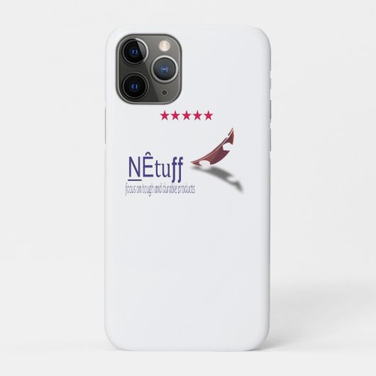 NEtuff – Rugged Tech-Inspired Logo for Phone & Gea Case-Mate iPhoneケース (裏)