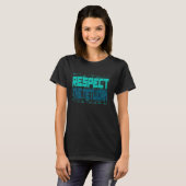 Network Admin Sysadminネットワークエンジンの尊重 Tシャツ (正面フル)