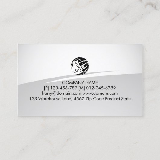 Network Engineer Computer Technology  名刺 (裏面)