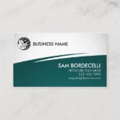 Network Engineer Computer Technology  名刺 (正面)