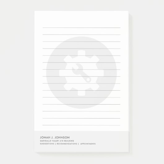 Network Security Engineer | ミニマルスタイル ポストイット (正面)