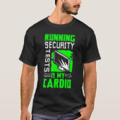 Network Security Specialist & Cyber Warrior Tシャツ (正面)