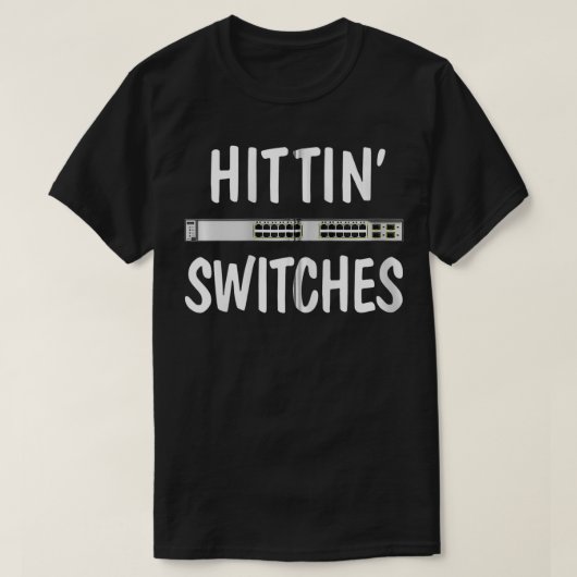 Network Systems Engineer HittinスイッチITテクノロジー Tシャツ (デザイン正面)
