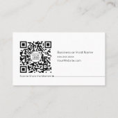 Networking Business Card 名刺 (裏面)