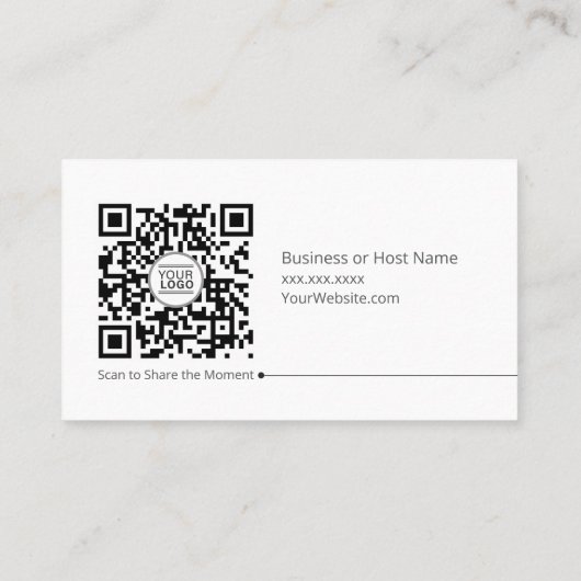 Networking Business Card 名刺 (裏面)