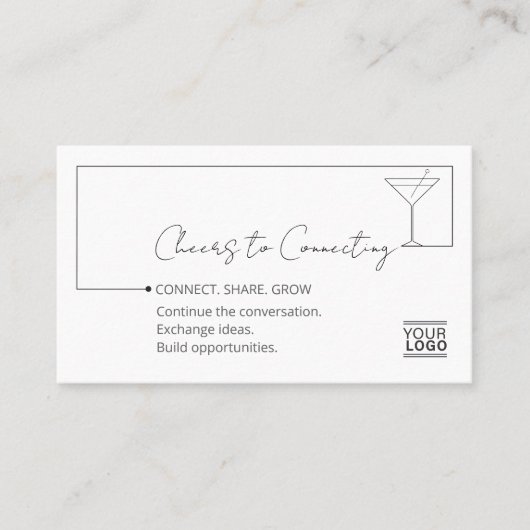 Networking Business Card 名刺 (正面)