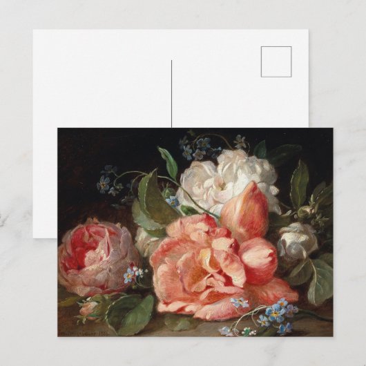Neugebauer J. A Bouquet of Flowers with Roses... ポストカード (正面/裏面)
