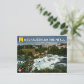 Neuhausen am Rheinfall - スイス ポストカード (スタンド正面)