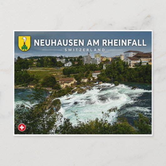 Neuhausen am Rheinfall - スイス ポストカード (正面)