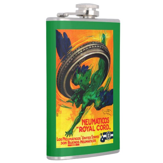 Neumaticosの王室のなコードのヴィンテージPosterEurope フラスク (右)