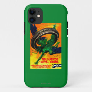 Neumaticosの王室のなコードのヴィンテージPosterEurope iPhone 11 ケース
