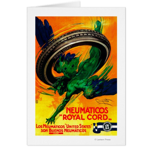 Neumaticosコード王室のヴィンテージポスターEurope (正面)