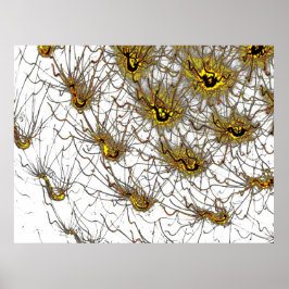 Neural Energy Art Poster Hochwertiges ポスター