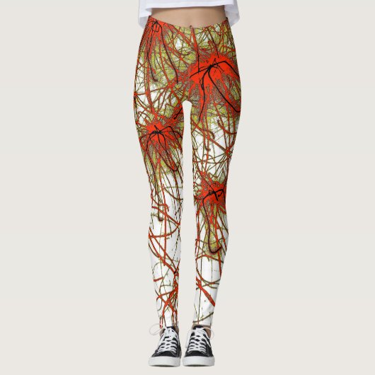 Neural Fire Leggings レギンス (正面)
