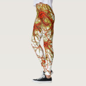 Neural Fire Leggings レギンス (左)