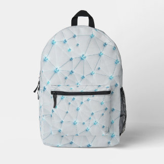 Neural Lattice Light Backpack プリントバックパック